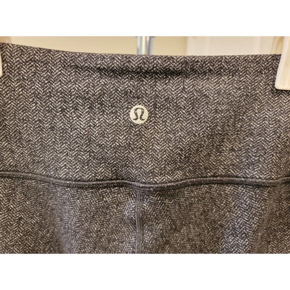 Lululemon Wunder Under Low Rise Tight Full Length Heathered Herringbone - Picture 3 of 6